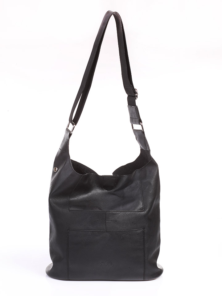 Black Leather Messenger, Tote Bag, Shoulder Bag, Black Leather Handbag