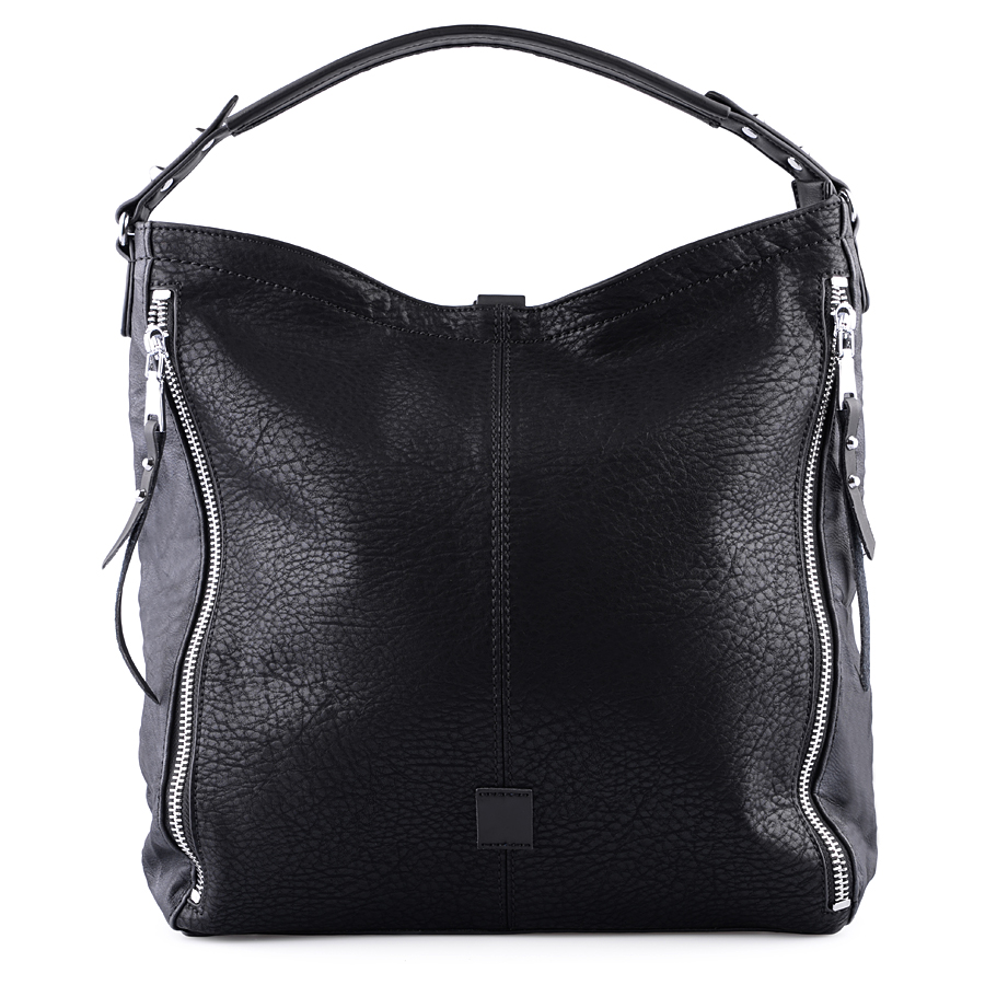 Black Leather Tote. Black Handbag. Black Purse. Leather Tote In Black. Leather Messenger Handbag ...
